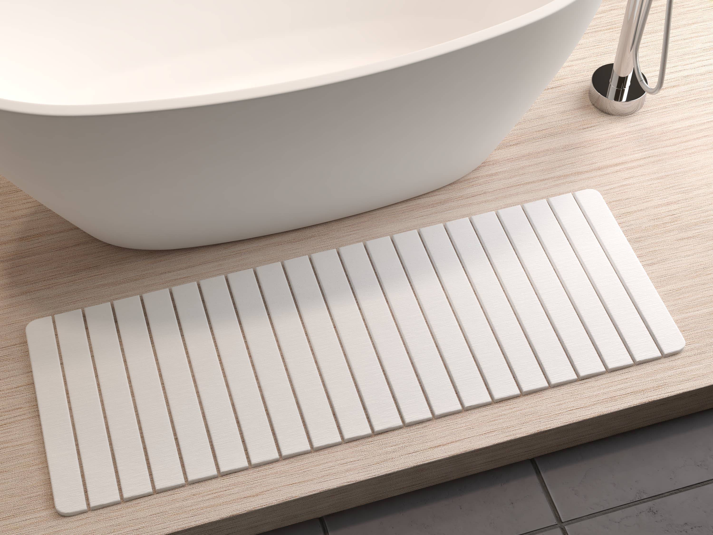 2626 Designs - Wholesale Bath Mat - Diatomite Quick-Dry Stone Extra Large 58 "x 21" Bath Mat4