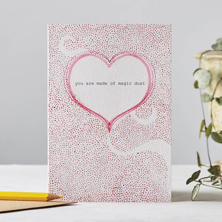 You Are Made of Magic Dust Card, Best Friend Card for wholesale by I Drew This