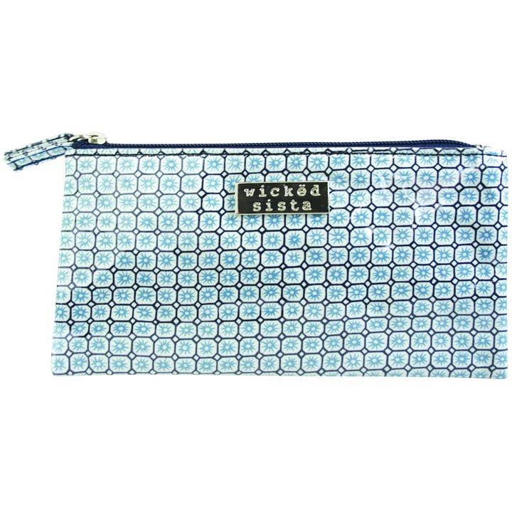 Wicked Sista Bags - Wholesale Makeup/Cosmetic Bag - Ella Star Blue Kosmetiktasche