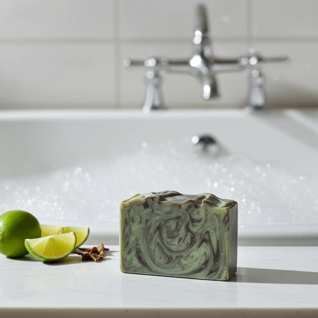 Mellow Suds - Wholesale Bar Soap - Lime & Patchouli Soap2