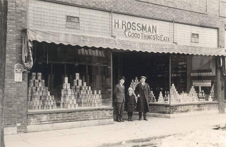 Found Image Press - Wholesale Sticker - Sticker FO-738 Rossman Grocery Store0