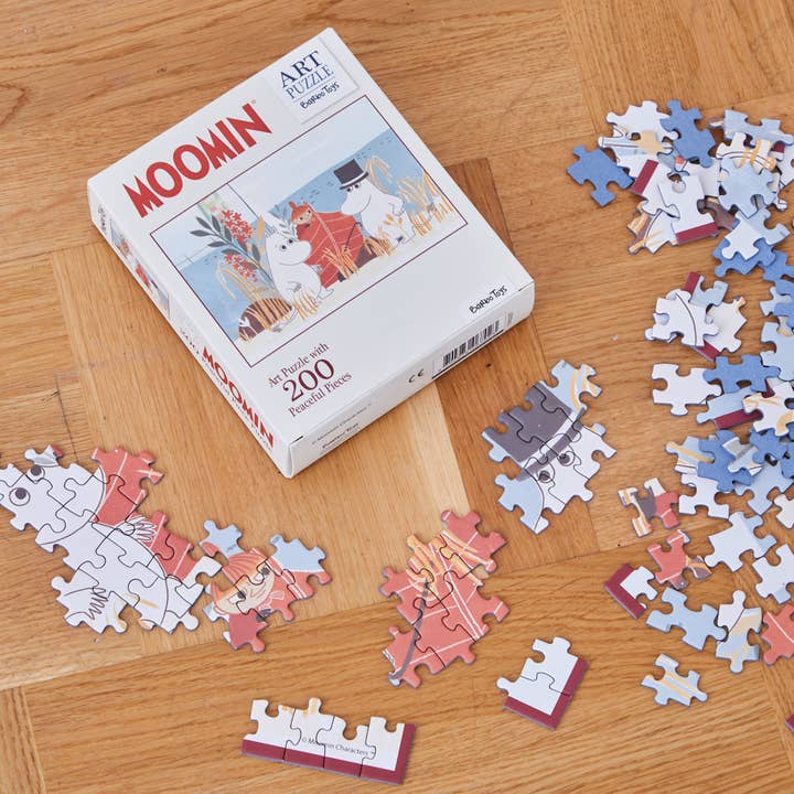 Barbo Toys - Wholesale Puzzle - Kids - Moomin Art Puzzle Display - 200 pcs
