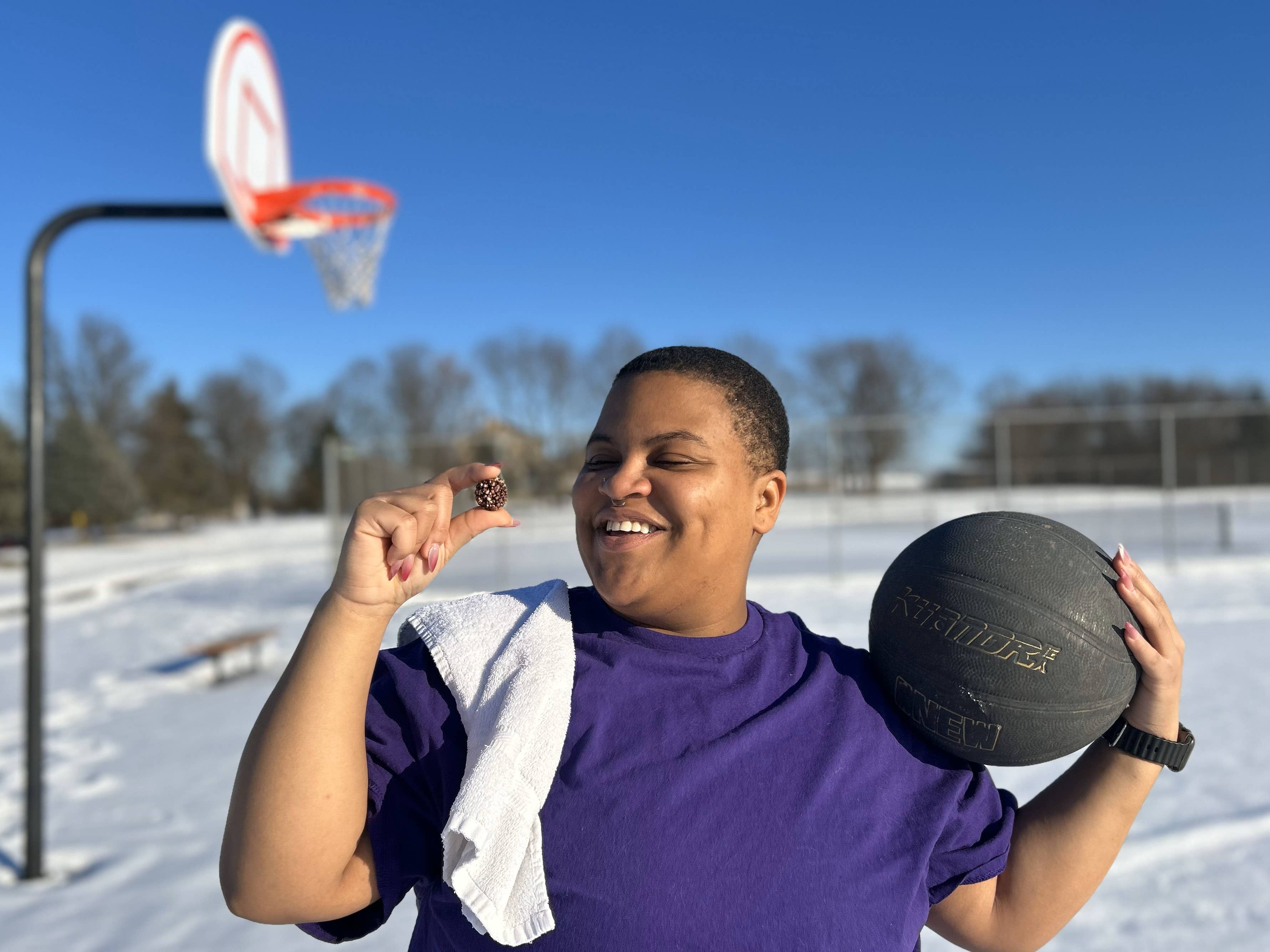 Paktli Foods - Wholesale Chocolate Covered Sweets - NEW Dark Chocolate Alegria Bites+Blueberries/Cacao Nibs12