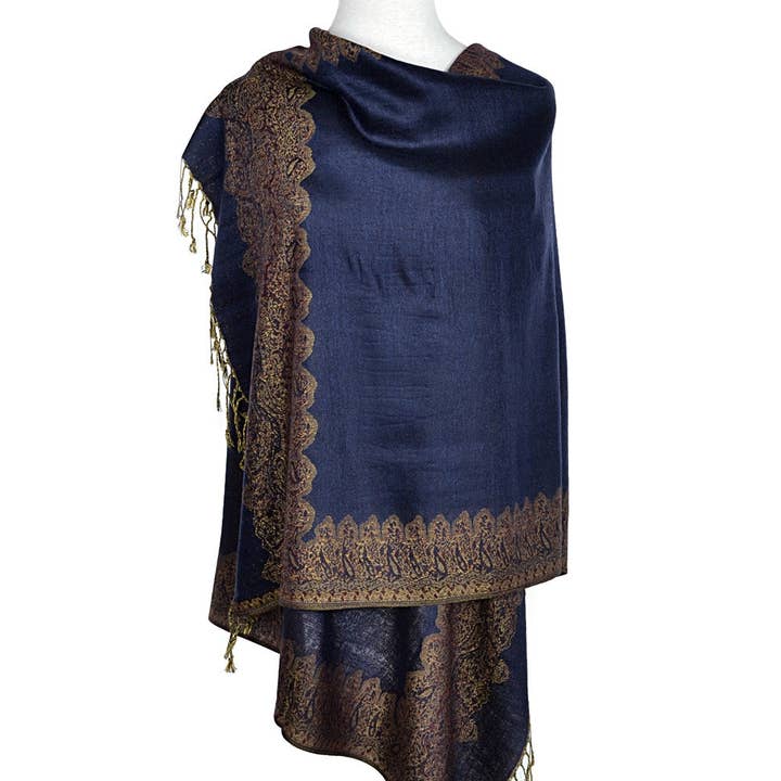 Jasper Trading LLC - Wholesale Scarf - Women's - 003_4 - One Piece Printed Pashmina Shawl Scarf0