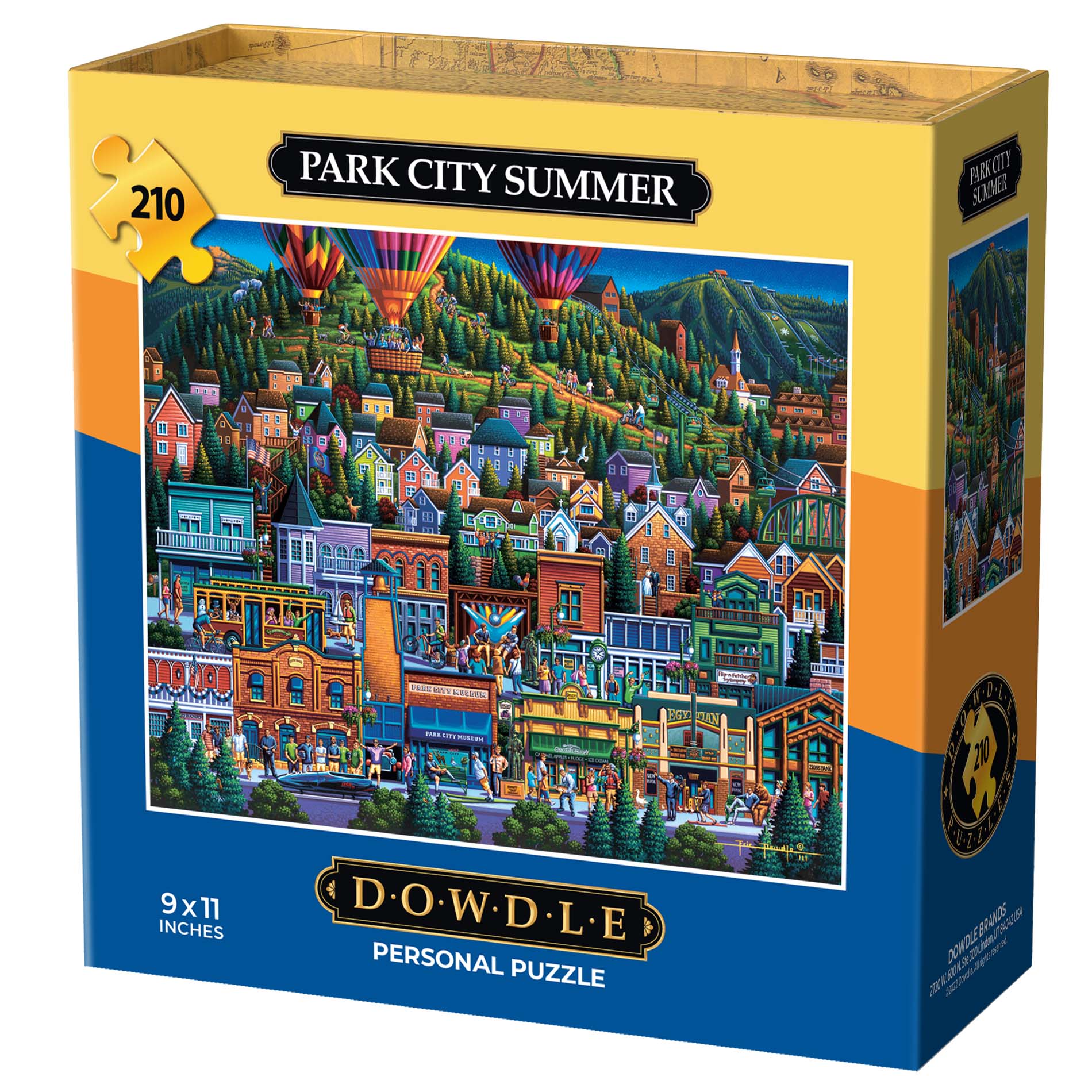 Boardwalk Puzzle Company - Wholesale Puzzle - Adult - Park City Summer - Personal Puzzle - 210 Piece3