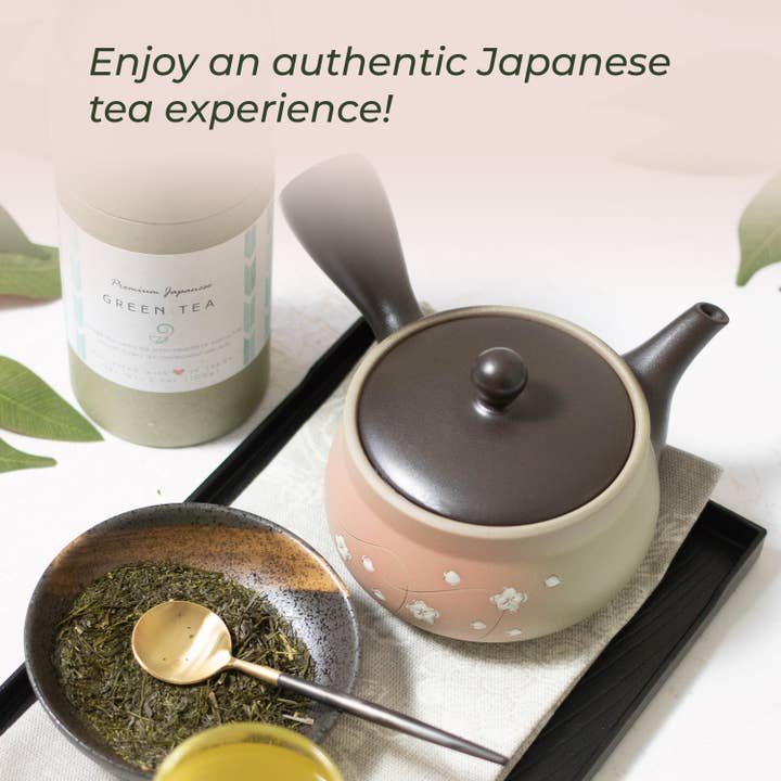 Japanese Green Tea Co. - Vendita all'ingrosso Teiere - Tokoname Yaki Kyusu teiera da 270 cc per tè Fukamushi22