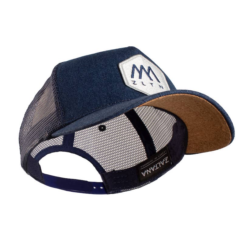 SPLASH&#x27; – wholesale Trucker hat – Unisex – Denim cap0