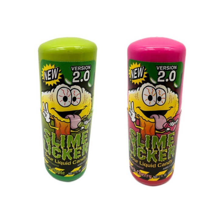 I Got Your Candy – wholesale Gelégodis – Toxic Waste Slime Licker 2.0 Körsbär och Äpple 2oz - 12st