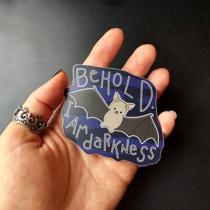 BoyPilot Goods - Wholesale Sticker - Baby Bat Sticker - Cute Spooky Funny Goth 3" Vinyl Sticker2