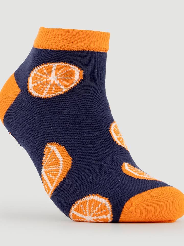 CHAUSSETTES CHEVILLES EN COTON BIOLOGIQUE CITRON COMMERCE ÉQUITABLE pour la vente par Veraluna Sustainable Clothing