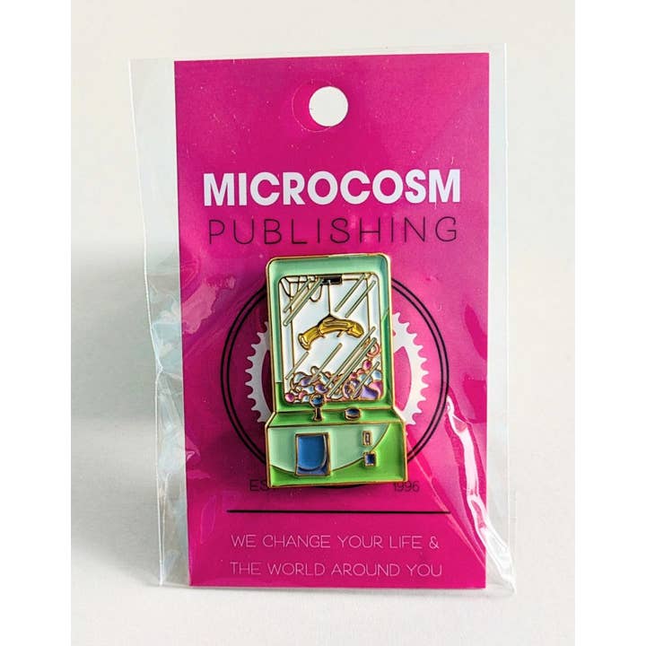 Microcosm Publishing & Distribution - Wholesale Lapel Pin/Button - Sex Toy Machine Enamel Pin
