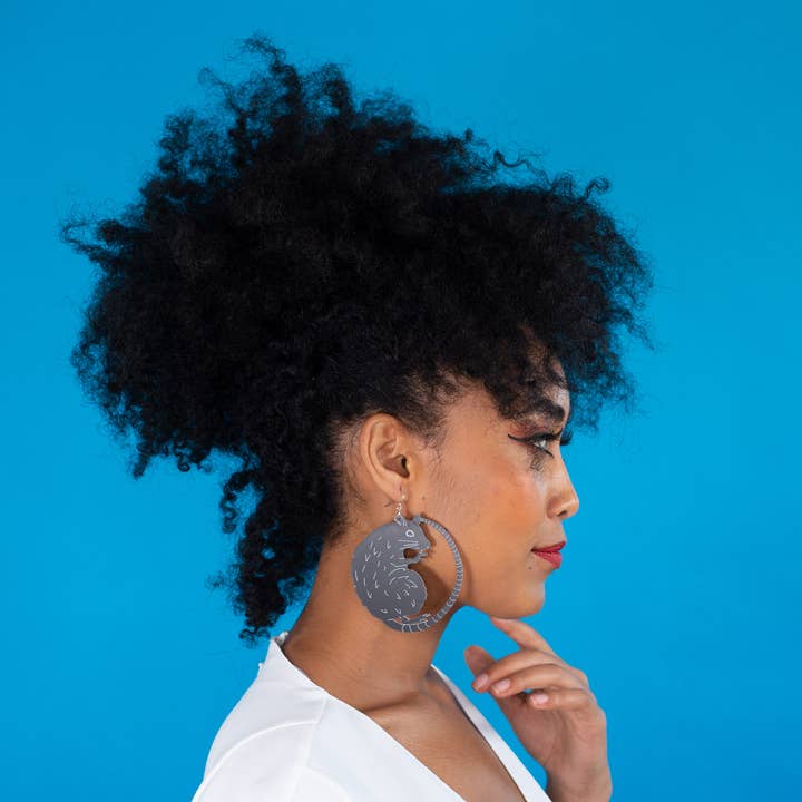 Darling Marcelle - Wholesale Dangle Earrings - Rat Earrings Large2