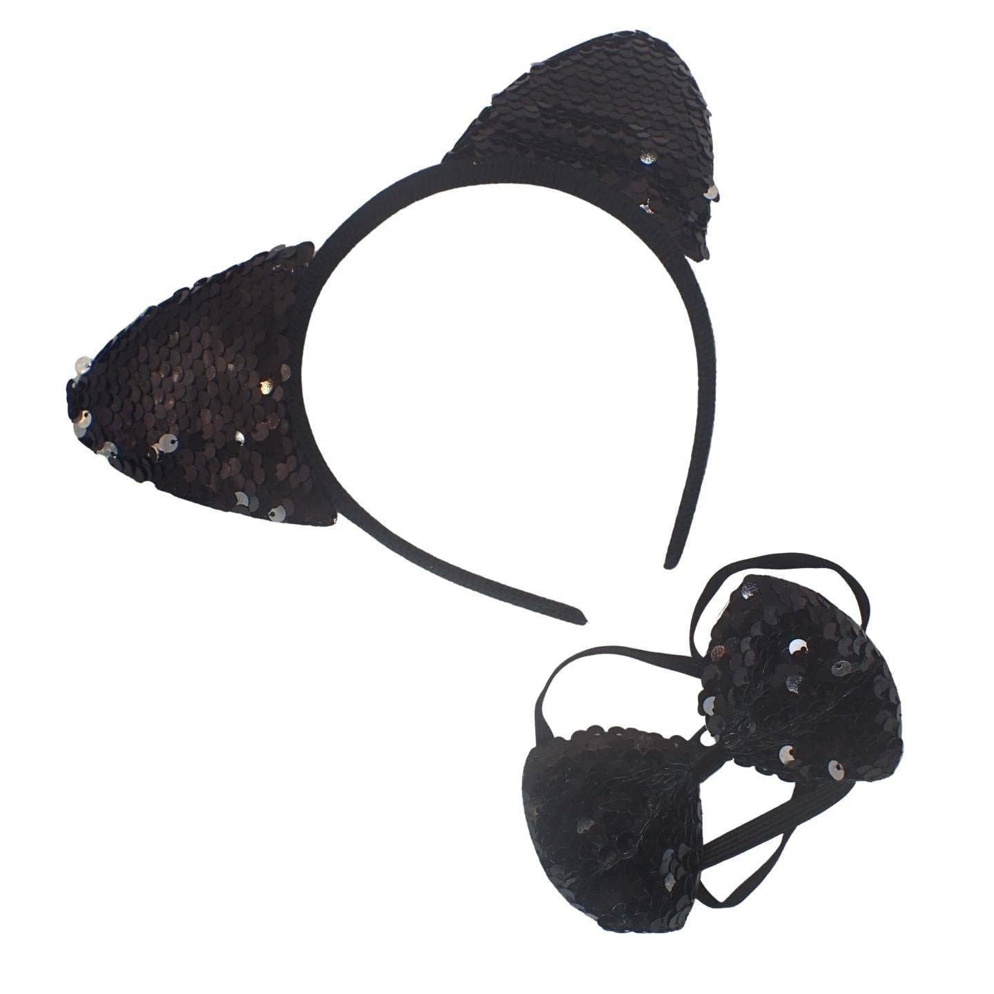 Topkids Accessories – wholesale Fashion Headband - Kids – Cat Ears for Kids & Adults, Black Cat Headband, Kids Dress Up, Cosplay Accessories, Animal Fancy Dress Costume, Fluffy Cat Ears, World Book Day Costume30