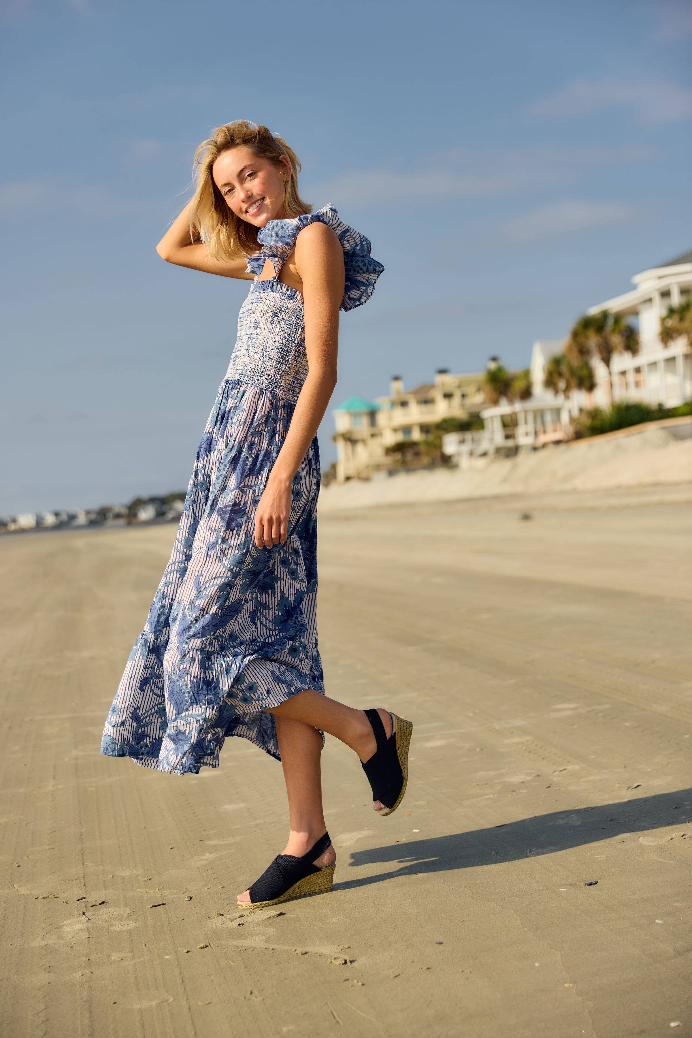 Charleston Shoe Co. - Wholesale Sandals - Women's - Elizabeth Spring 25 - Peep Toe Sling Back Wedge/Sandal10