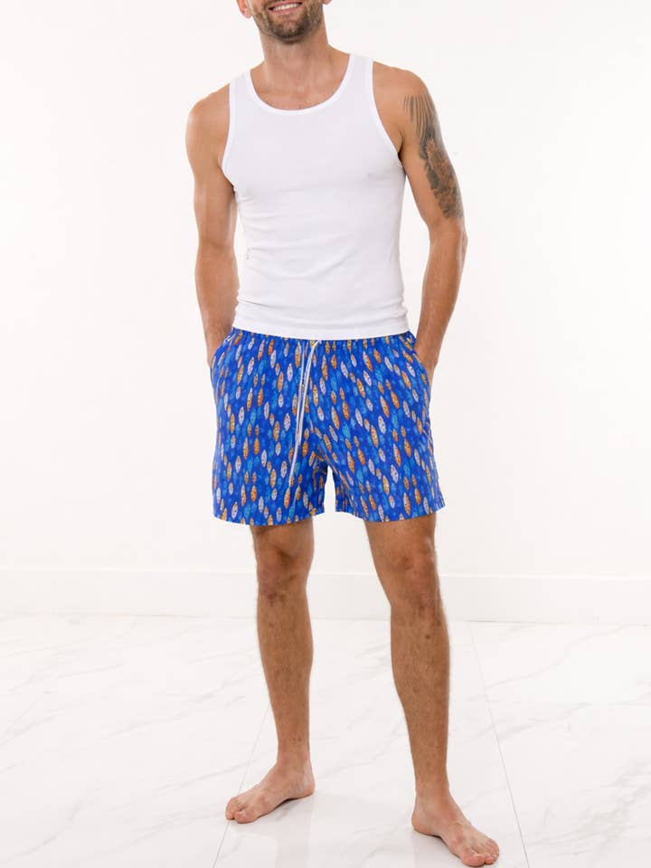 Maillot de bain pour hommes en poly/élasthanne à séchage rapide Slim Fit M-XL pour la vente par Azucar & Bohio