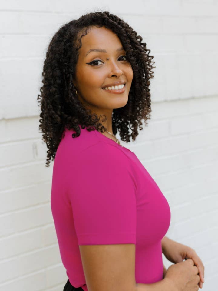 ELIETIAN - Wholesale T-shirt – women's - Short Sleeve Top - Curvy Fit12