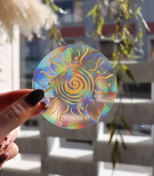 The Raven’s Edge Studio - Wholesale Suncatcher - Suncatcher | Rainbow Maker Sticker | Sun Window Decal