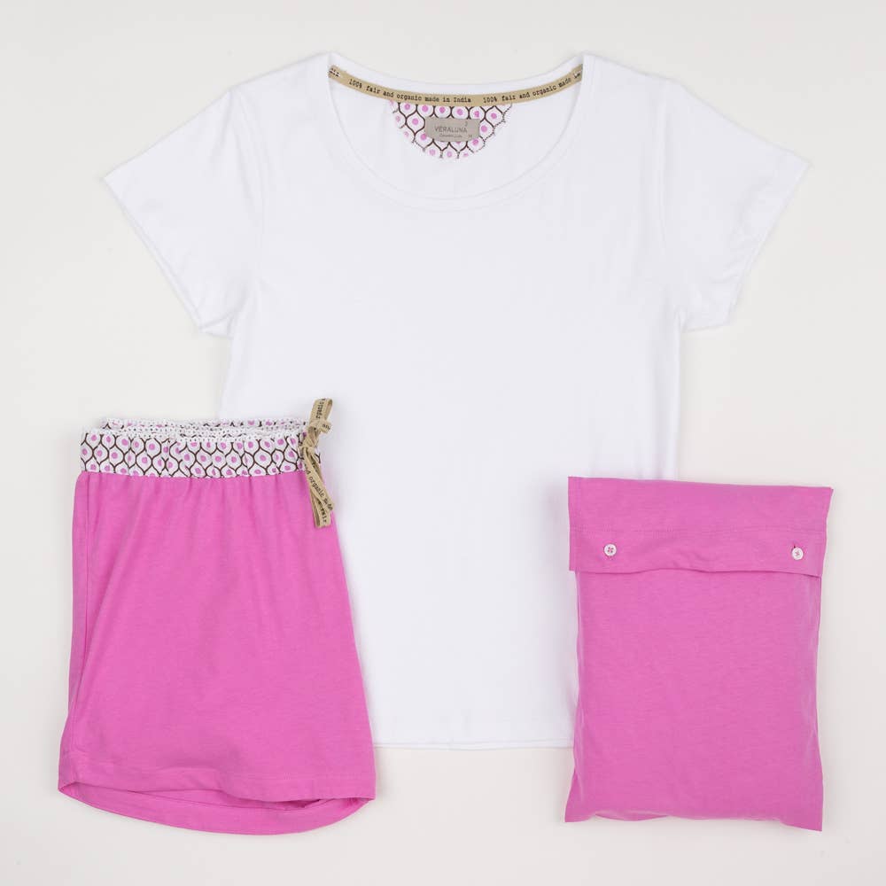 Veraluna Sustainable Clothing - Wholesale Sleepwear Set - Women's - ORGANIC COTTON PAJAMA HAZOA FAIR TRADE3