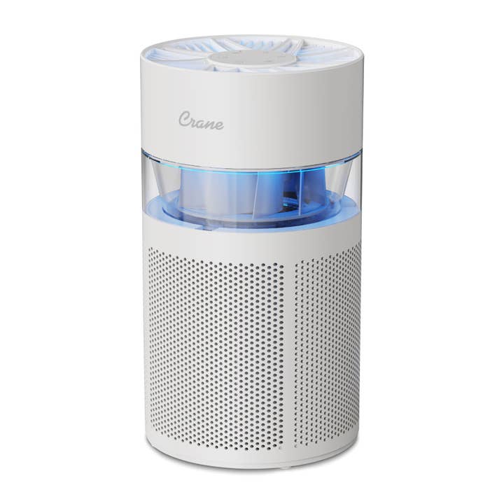 Air Purifier with Night Light and Aroma Tray, 200 sq ft for wholesale by Crane USA
