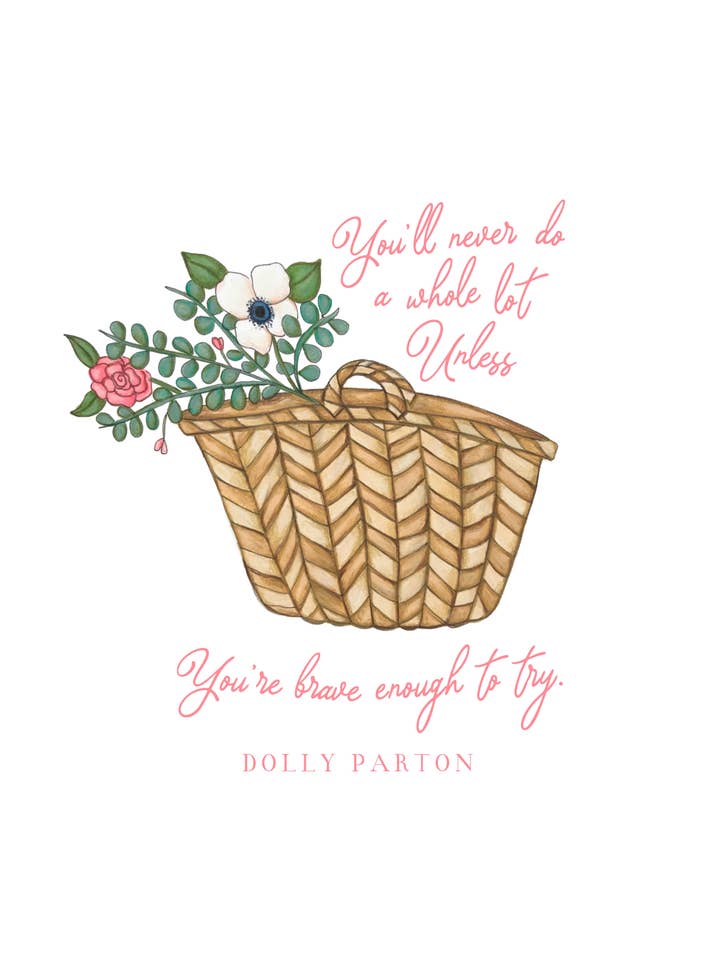 Art Print | Brave for wholesale by Winnefred Austin