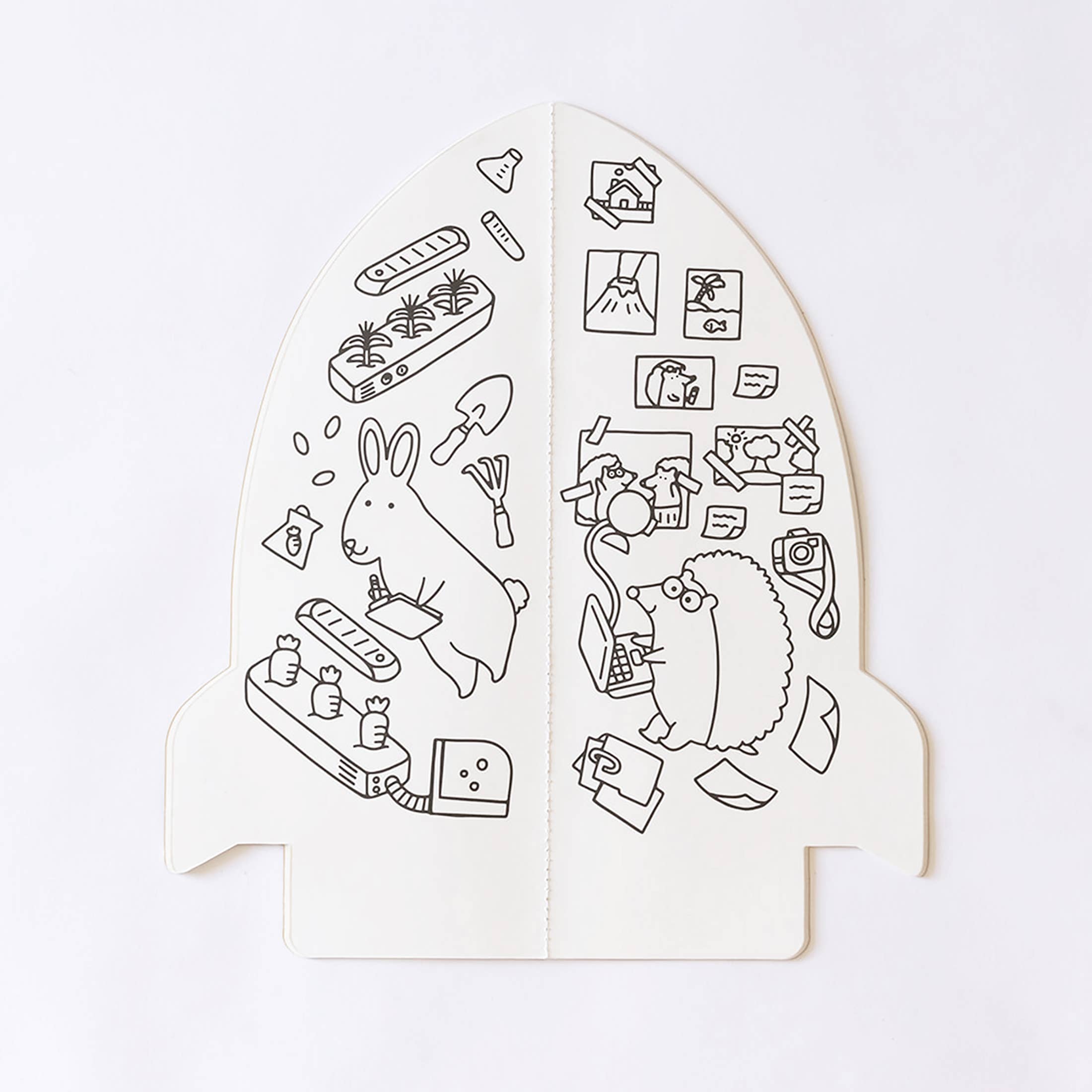 Jaq Jaq Bird - Wholesale Coloring & Activity Book - Kids & Baby - Rocket Jumbo Paper Coloring Book4