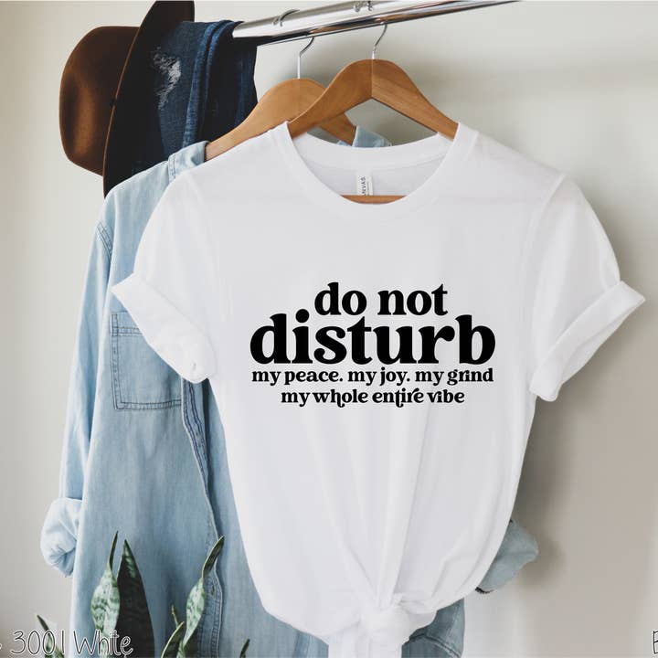 Bama Screens - Wholesale Sublimation Transfer - Do Not Disturb #BS18882