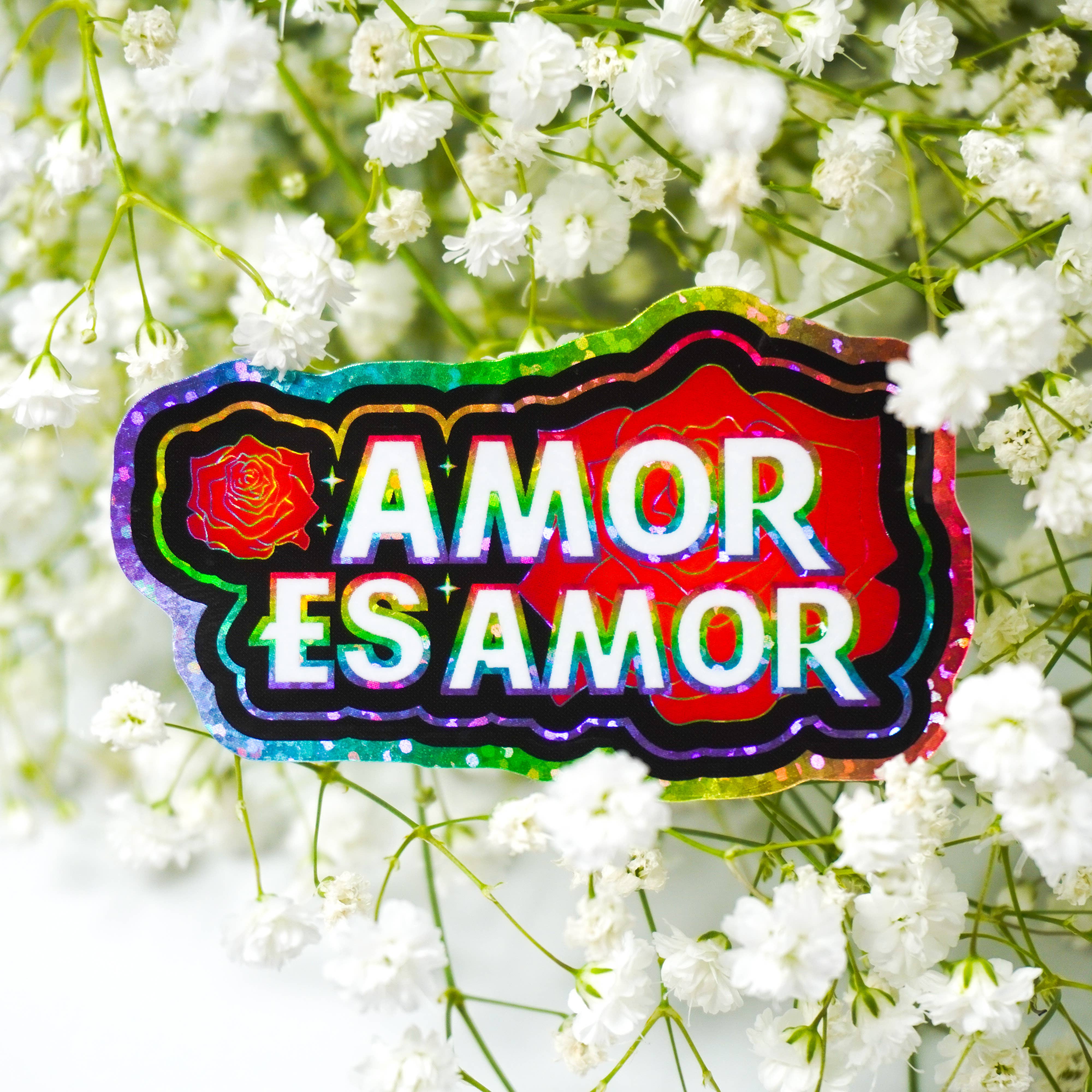 PARTIMEWORKS - Wholesale Sticker - Amor es Amor 3" Sticker4