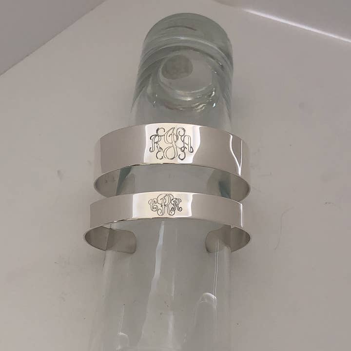 Pewter Cuff Bracelet - Child's 3/8" Wide for wholesale by Nobska Craftsmen