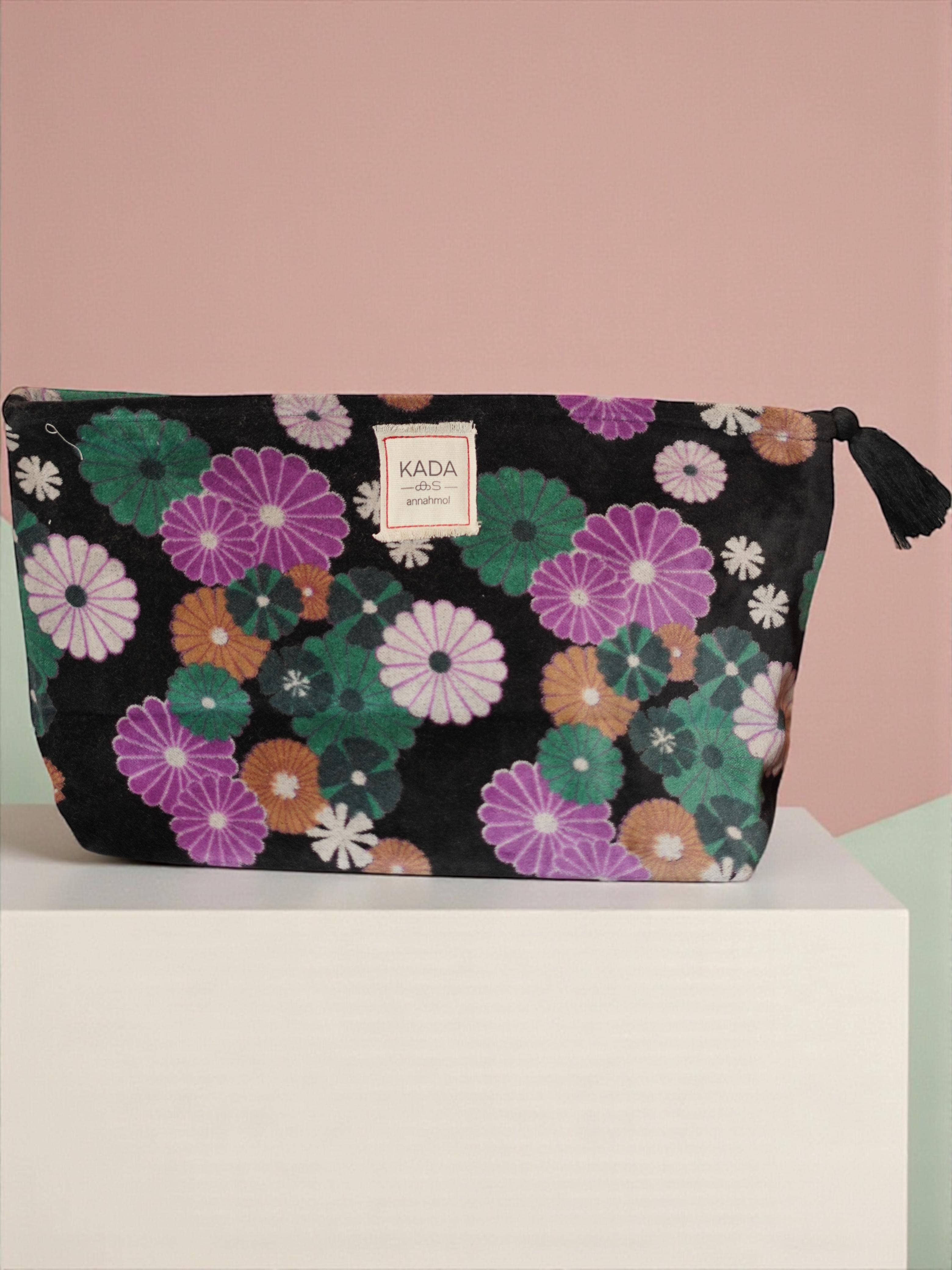 Annahmol - Wholesale Makeup/Cosmetic Bag - Velvet Cosmetic Bag/Pouch: Assorted Prints15