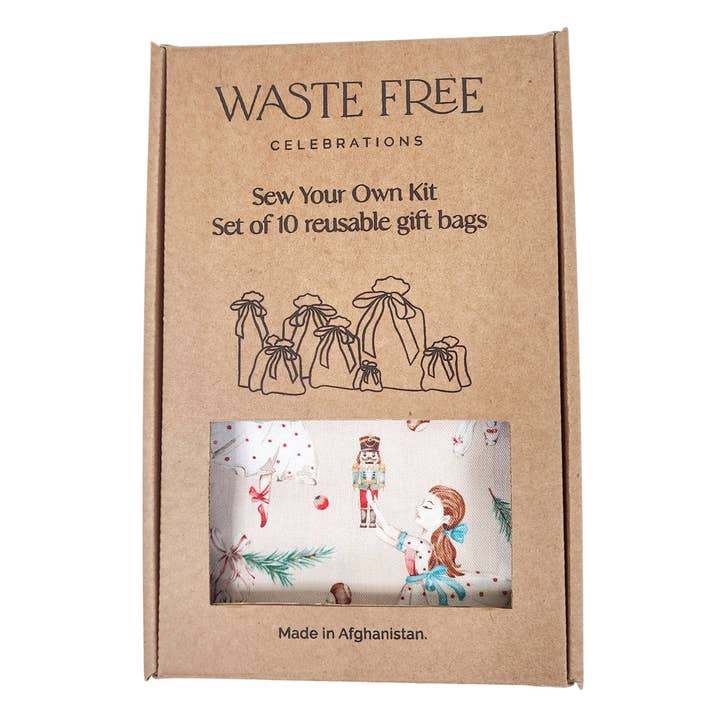 Waste Free Celebrations - Wholesale Gift Bag Set/Pack - Nutcracker Clara Tanzt (SYO Reusable Gift Bag Set)5