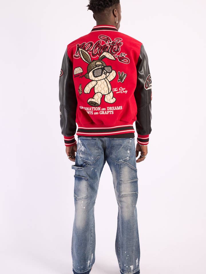 LEFT POINT - Wholesale Varsity/Baseball Jacket - Men's - COLLEGE JACKETS BUNNY6