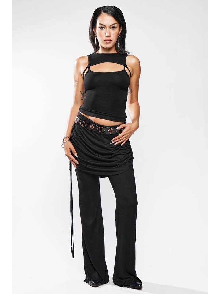 BLACK Andromeda Tank Top for wholesale on Faire4