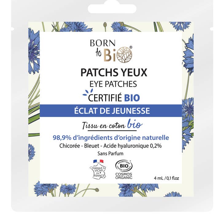 Glow of Youth katoenen ooglapjes - biologisch gecertificeerd voor wholesale door Les Laboratoires Bio Seasons