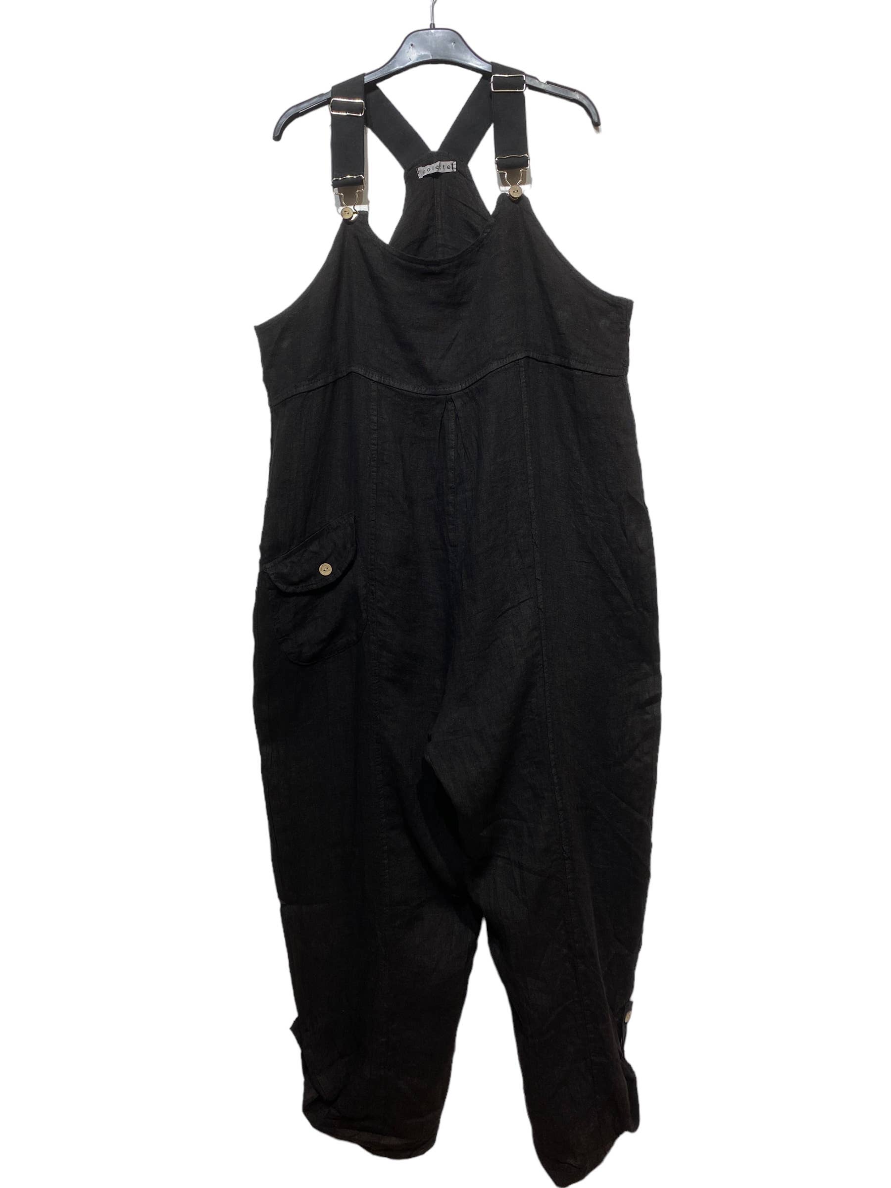 LINEN & COTTON HOUSE - Wholesale Overalls – Women's - 05400 OVERALLS IN LINEN22