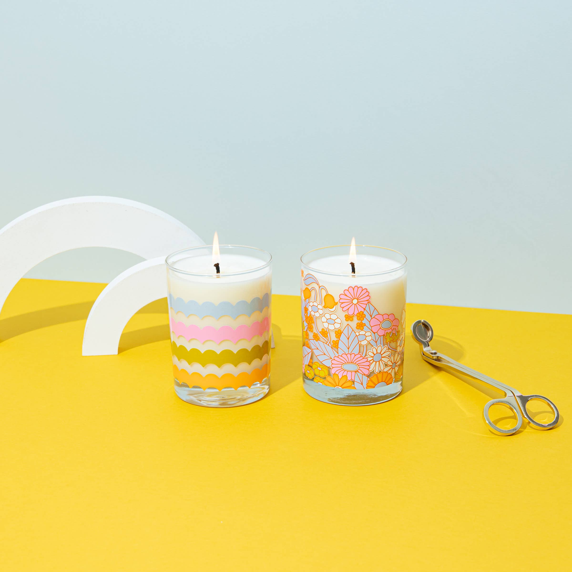 Talking Out of Turn - Wholesale Jar/Filled Candle - Rocks Glass Candles - Delightful3