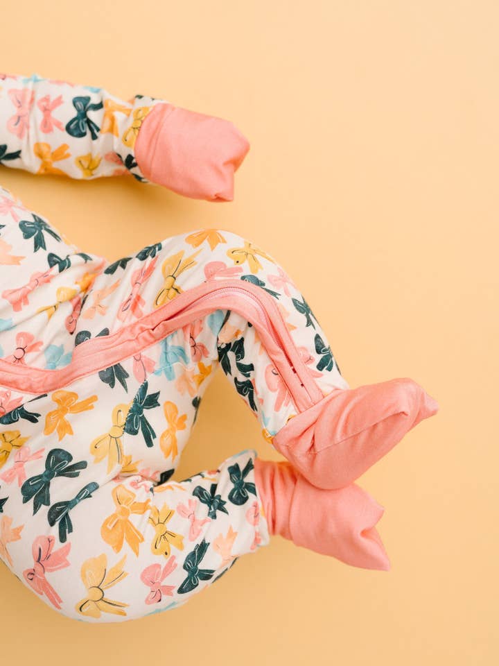 Little One Shop - Wholesale Clothing Set - Baby - Boho Bows Bamboo Sleeper10