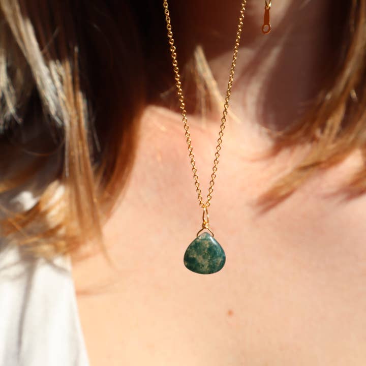 Corfu Moss Agate for wholesale by Staplez Jewelry