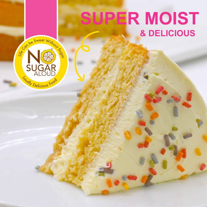 No Sugar Aloud LLC - Wholesale Cake Mix - Low-Carb Celebration Cake Mix