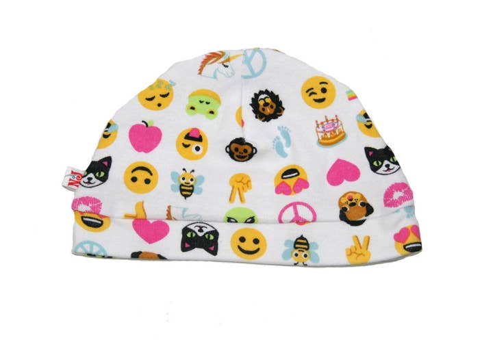 New Jammies - Wholesale Newborn/Knit Hat - Baby - Organic Beanie Emoji0