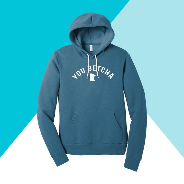 Du kan slå vad Minnesota Unisex Hoodie Sweatshirt för wholesale av North Owl Apparel