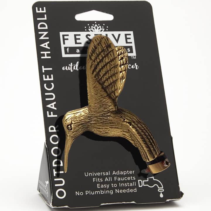 Festive Faucets Hummingbird Decorative Outdoor Faucet Handle and other Purchase Wholesale faucets. Free Returns & Net 60 Terms on Faire trending on Faire.