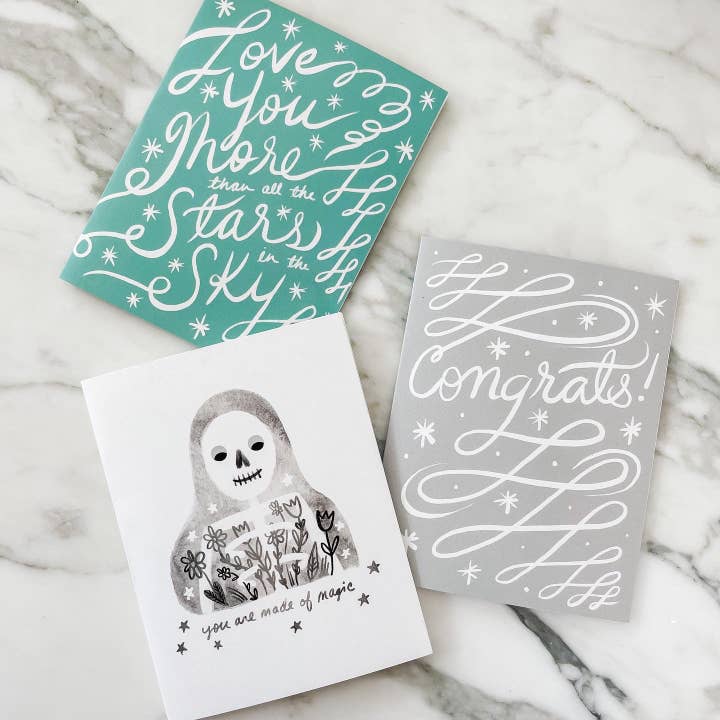 Magic Skeleton Flowers for wholesale by The Heart Studio