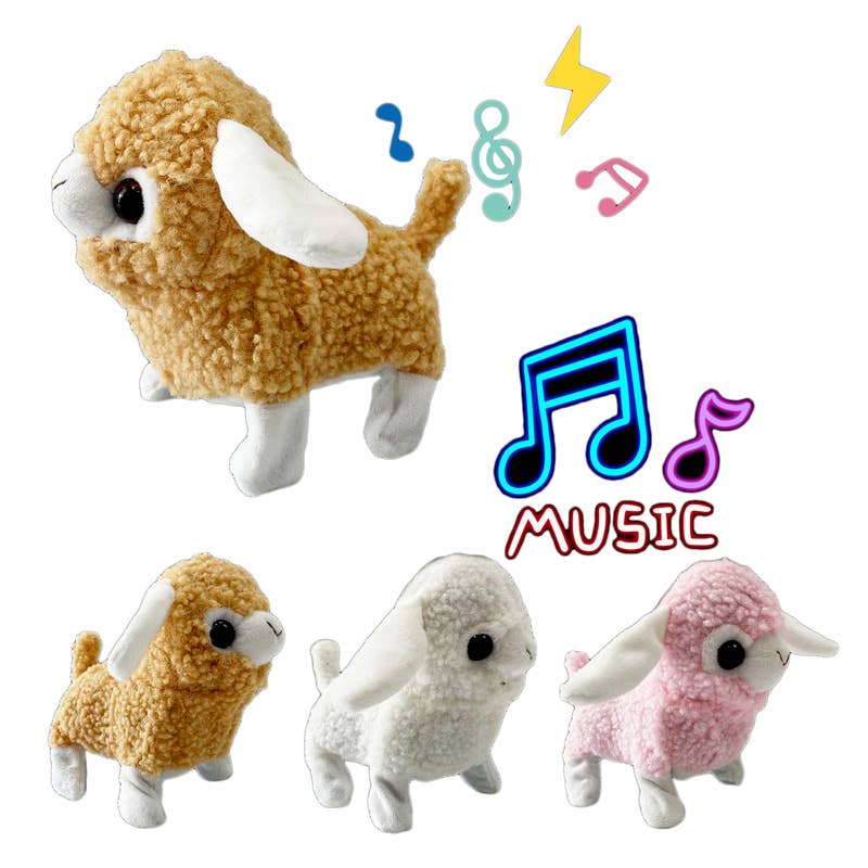 Deluxe Import Trading - Wholesale Knuffels - Kinderen en baby - B/O Schapenspeelgoed 3 Kleuren0