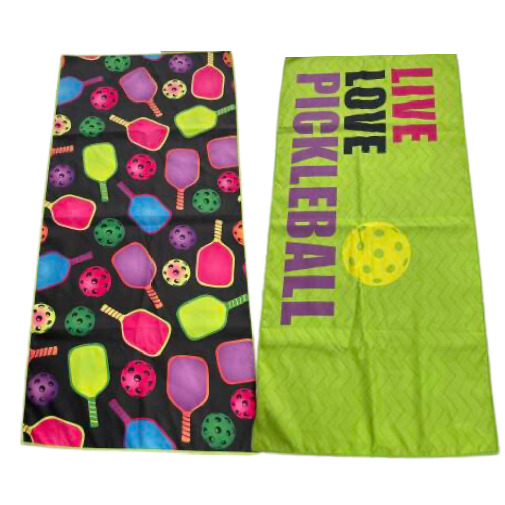 Born to Rally - Wholesale Sports Towel -  Pickleball Towel - Live Love Microfiber Athletic Towel1