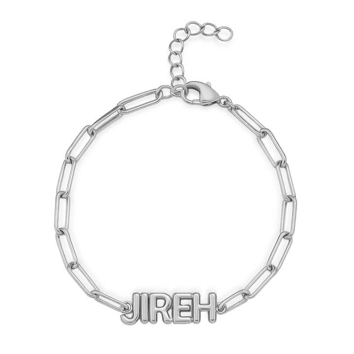AMADI Jewelry - Wholesale Link & Chain Bracelet - JIREH Paperclip Bracelet in Gold and Silver1