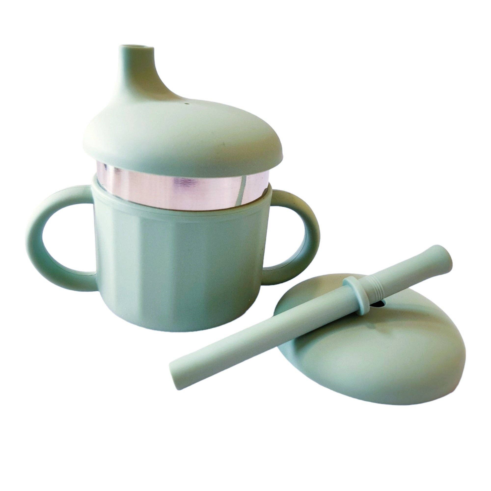 CBC DESIGNS - Wholesale Drinking Glass/Cup - Kids & Baby - CBC Kids- 3-in-1 Stainless and Silicone Sippy Cup0