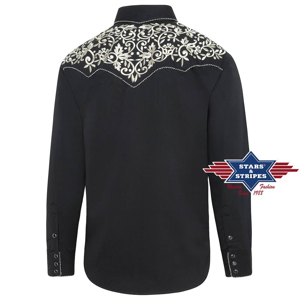 Stars & Stripes® – wholesale Buttoned-down shirt – Men's – Western shirt - Henry1