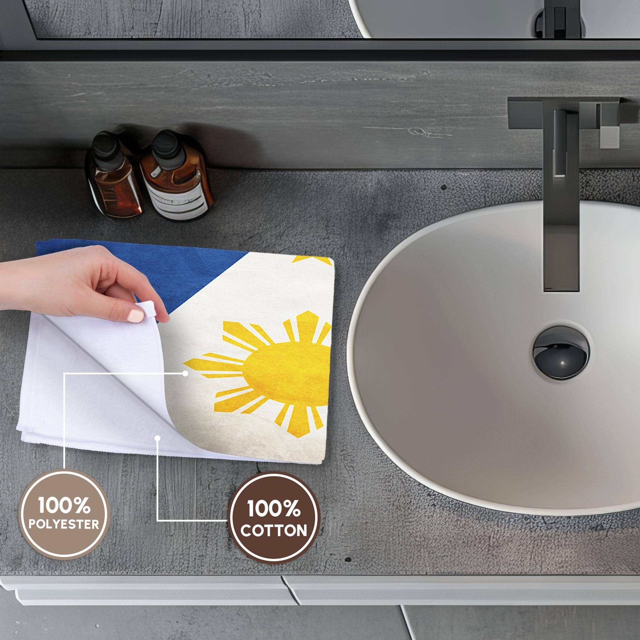 3dRose - Wholesale Bath towel - 3dRose, Philippines Flag, Towel3