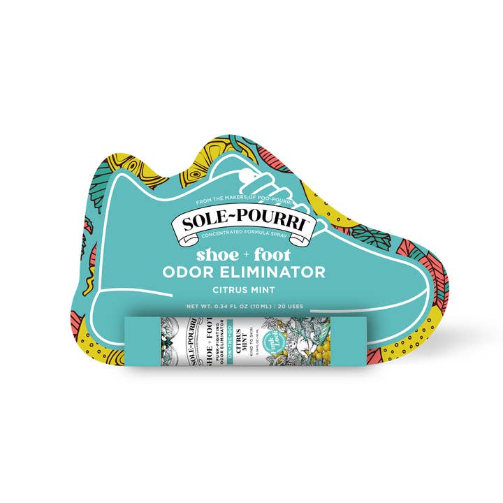 ~Pourri - Wholesale Shoe Deodorant / Spray - Sole~Pourri Shoe + Foot Odor Eliminator Citrus Mint 10mL
