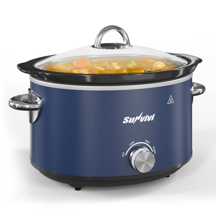 Heynemo - Wholesale Cooking Pot - 4 Quart Slow Cooker with 3 Heating Settings1